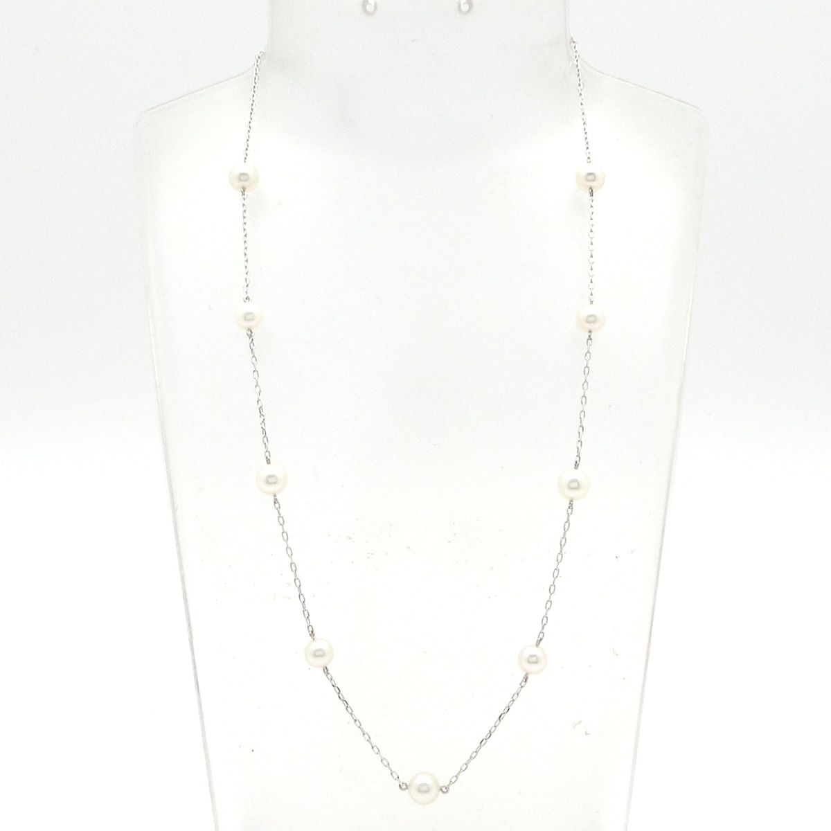 mikimoto(ミキモト) ネックレス美品 ステーションネックレス PP-20597U