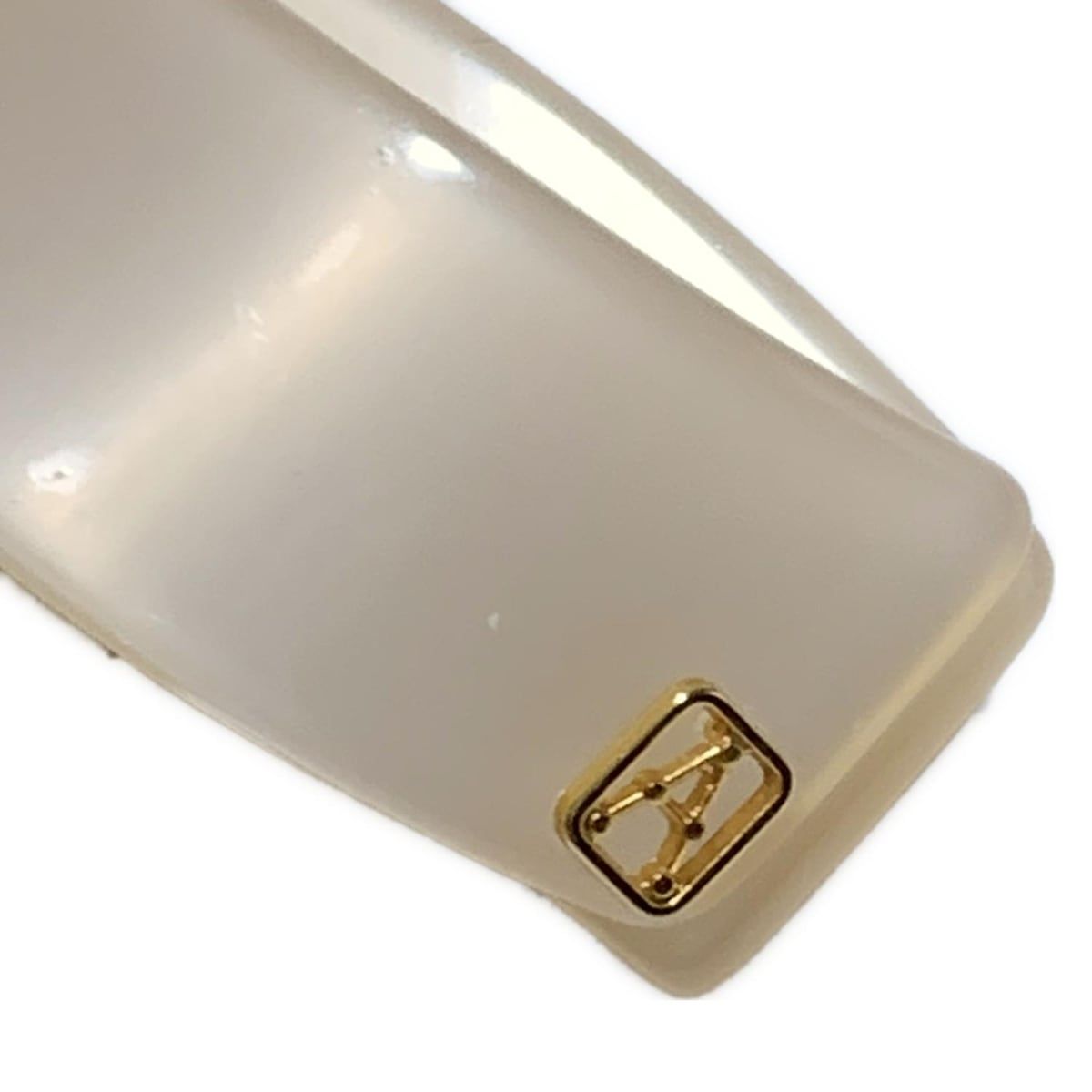  ALEXANDRE de PARIS アレクサンドル ドゥ パリ バレッタ ベージュ リボン その他 ヘアアクセサリー