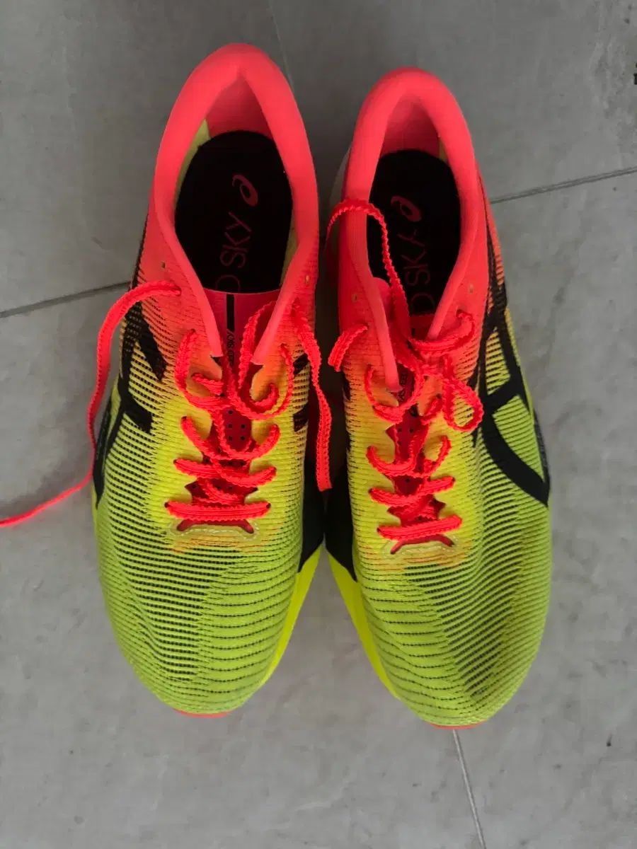 アシックス メタスピード スカイ パリ 270 サイズ