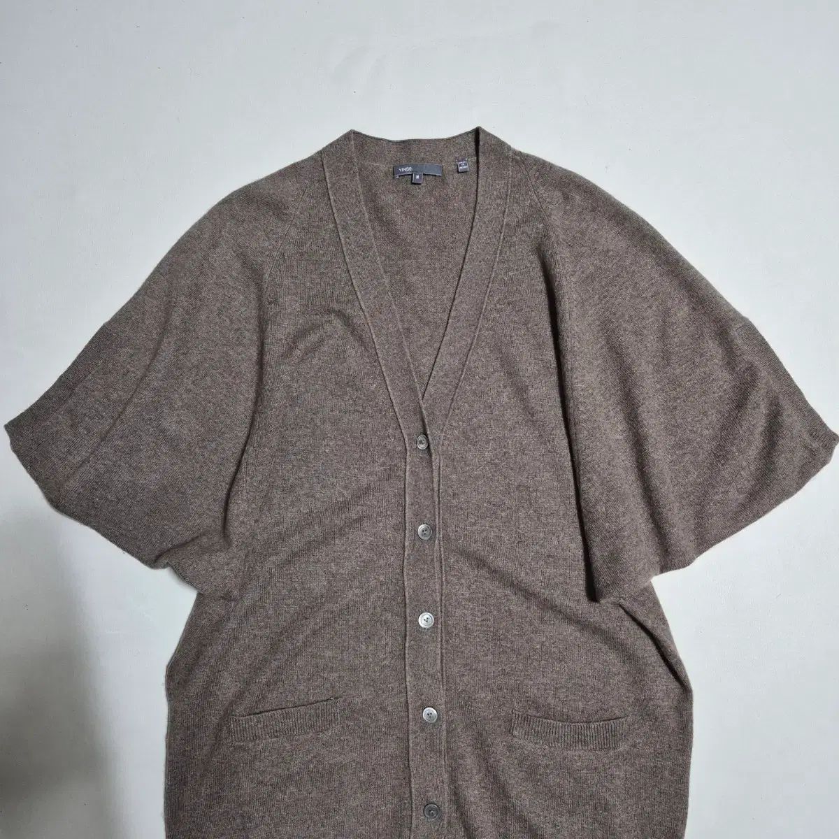  ヴィンス カシミア ニット ロング丈 カーディガン 長袖 カーディガン ボレロ アンサンブル