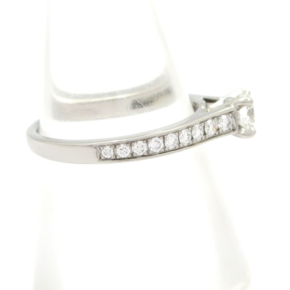 Cartier(カルティエ) リング 49美品 ソリテール1895 N4161051 Pt950