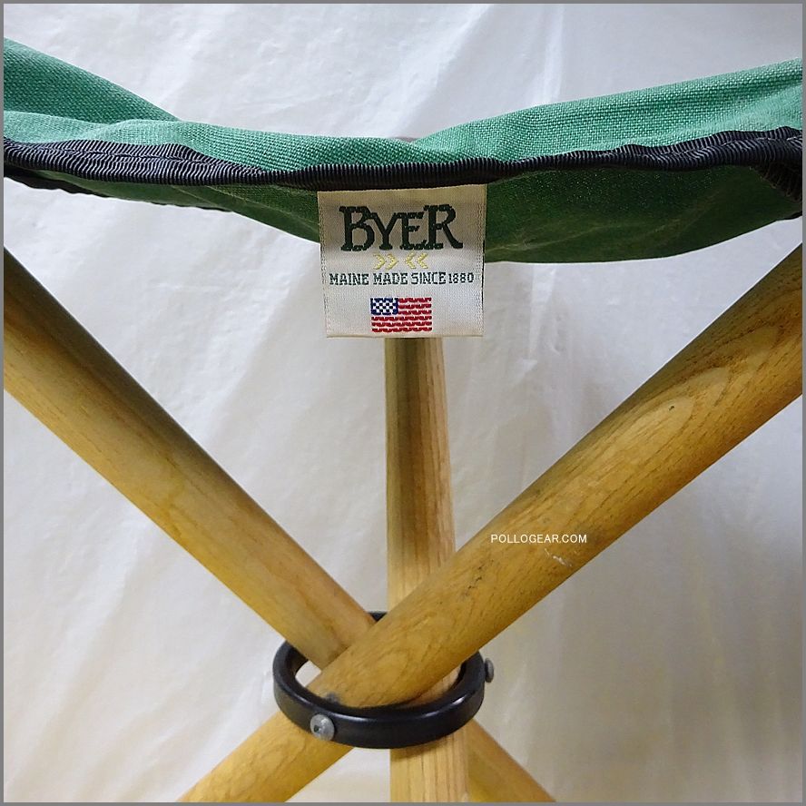 BYER OF MAINE ハンティングチェア スツール Vintage Hunting Stool ビンテージ バイヤーオブメイン ウッドチェア 木製 スタンド