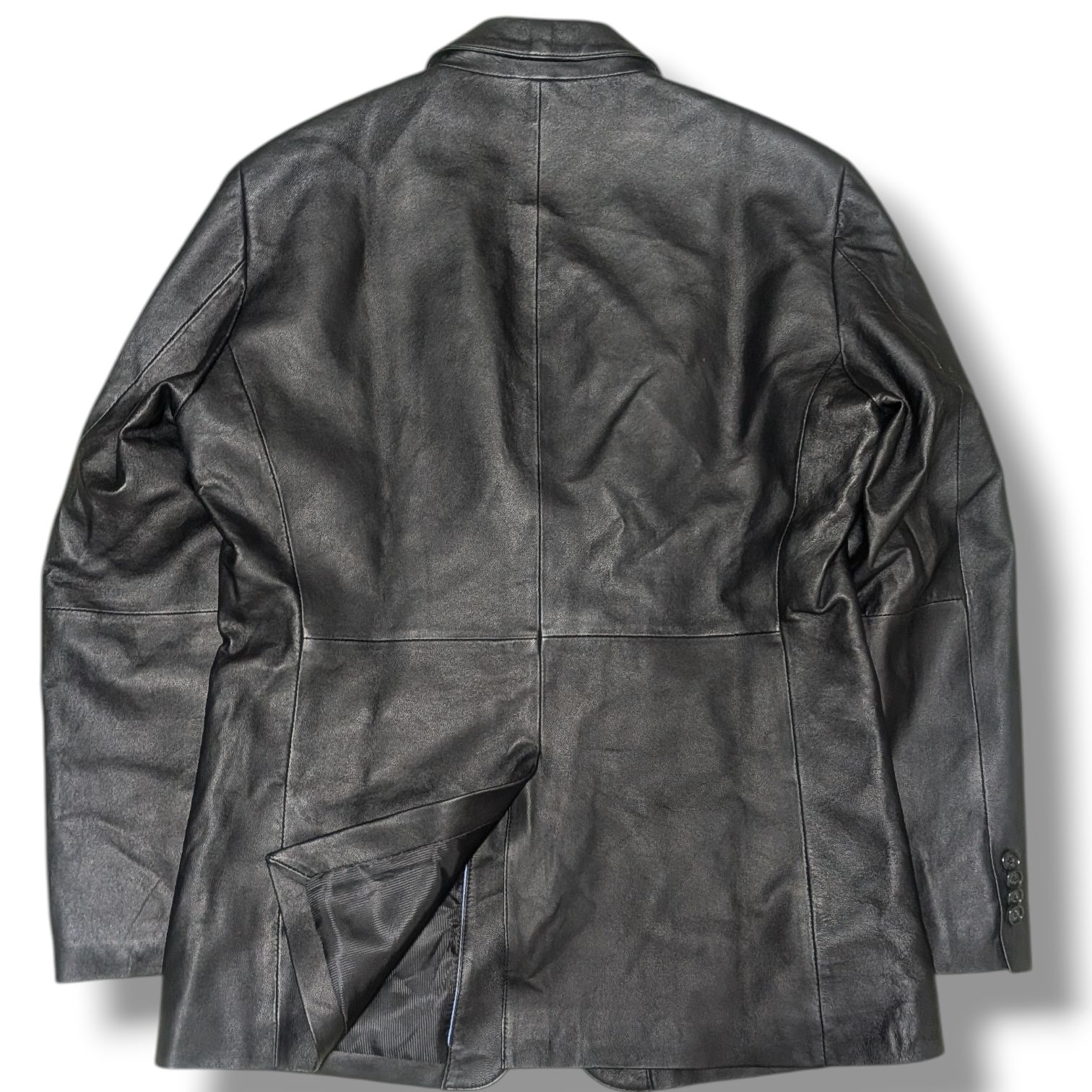 Licorice リコリス テーラードジャケット ラムレザー 羊革 本革