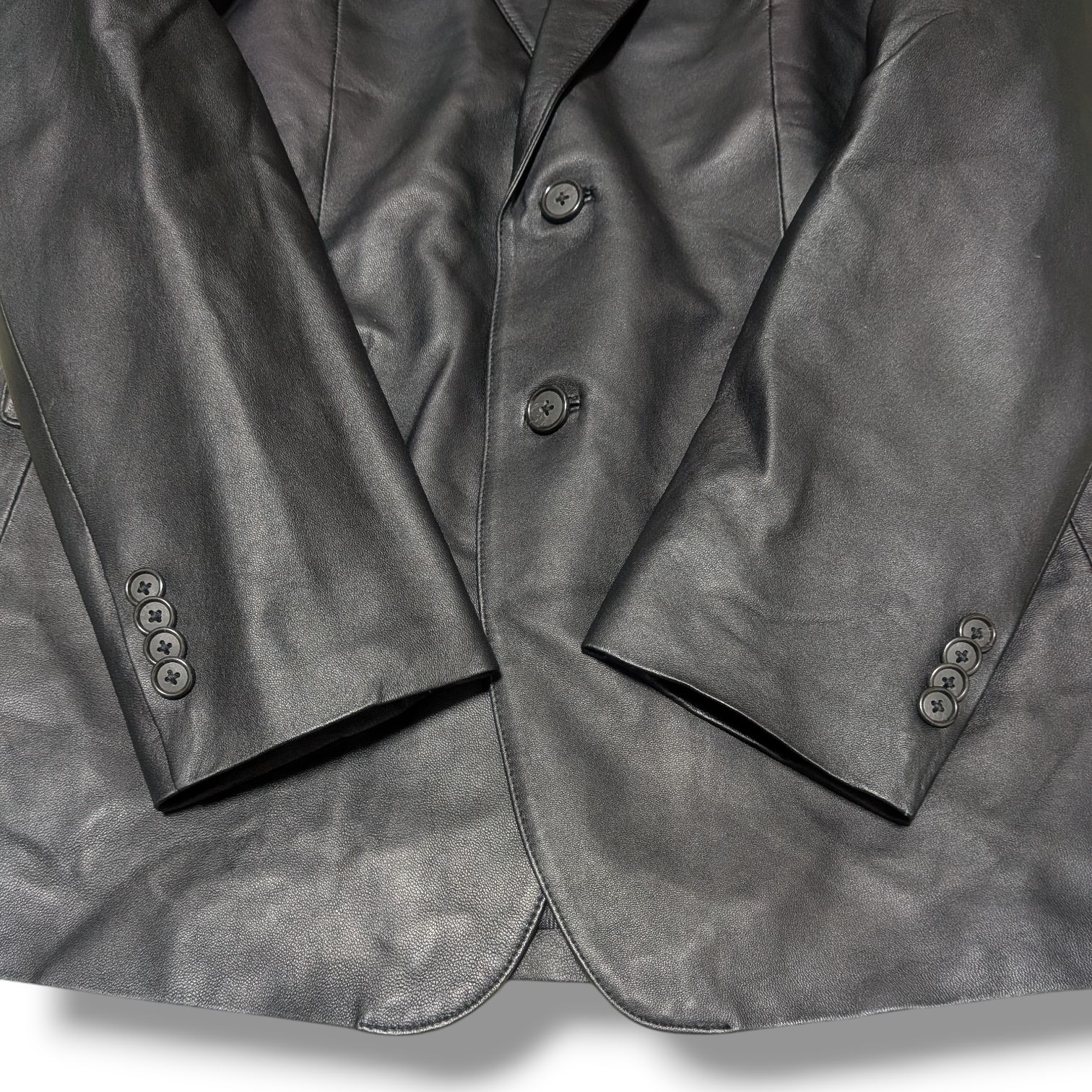 Licorice リコリス テーラードジャケット ラムレザー 羊革 本革