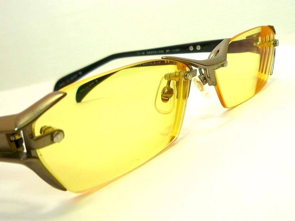 Masaki Matsushima マサキ マツシマ 度入り メガネ 眼鏡 アイウェア レンズ サングラス 58 14-145 イエローJ 1