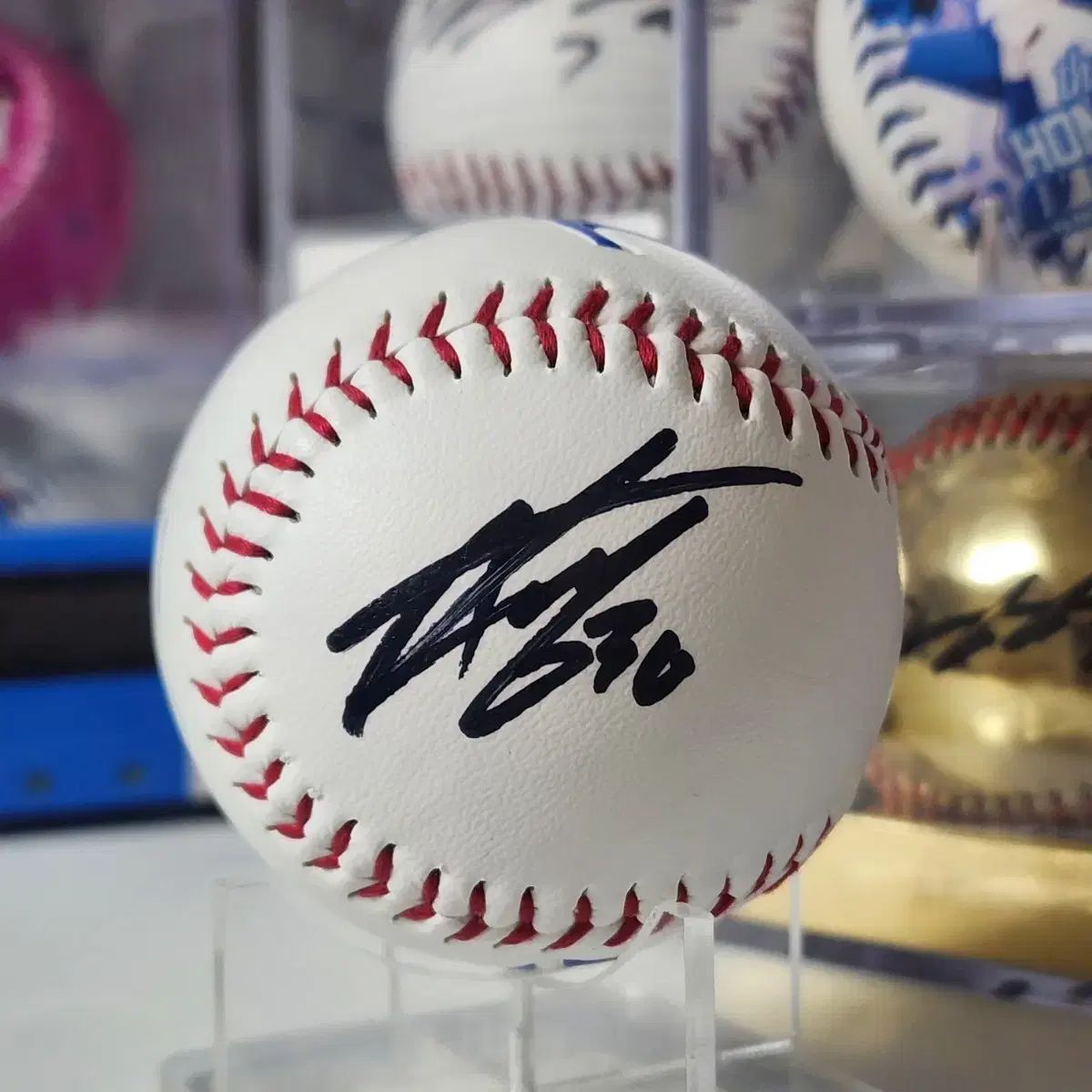 サムスン・ライオンズ キム・ヨンウン ロゴボール サインボール サイン