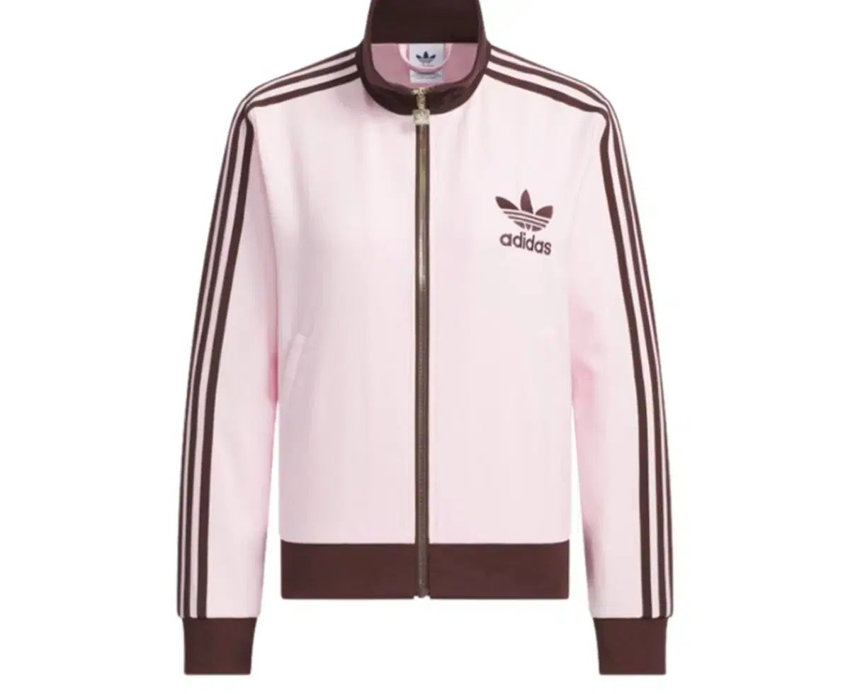 アディダス ピンク ブラウン ジャージ