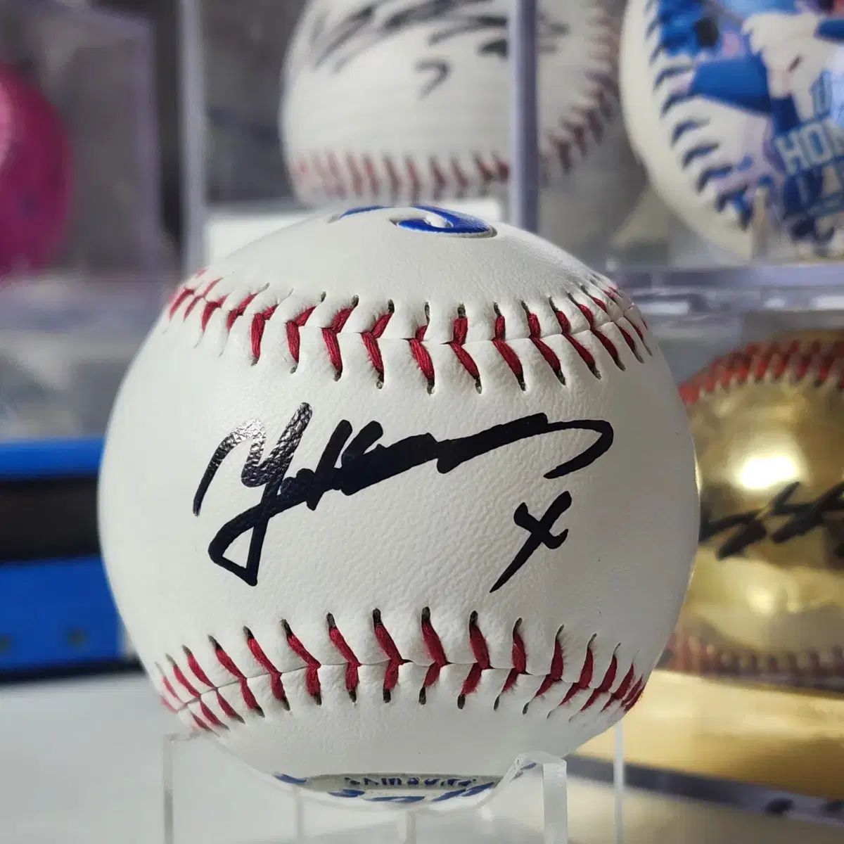 チャン・ヒョンスン　サインボール ロッテ チョン・ヒョンス サインボール - メルカリ