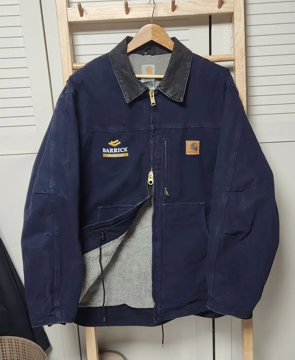 Carhartt カーハート デトロイト ウォーク ジャケット c 81 딥네이비