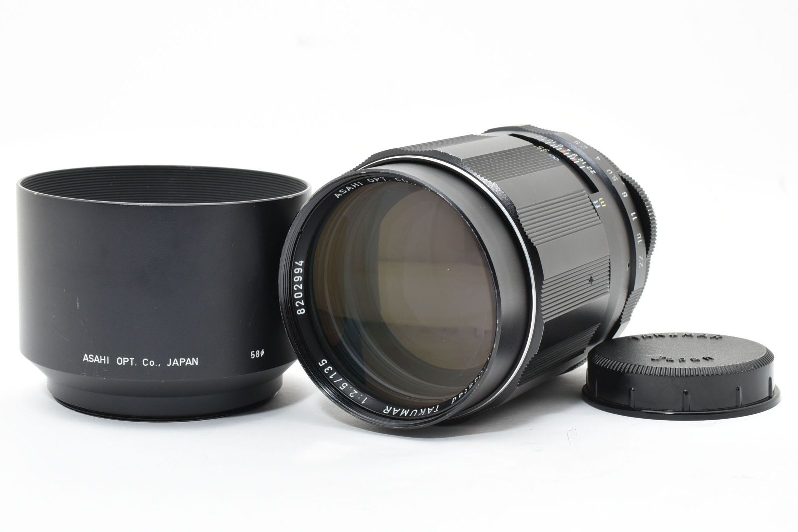 【完動美品・希少6枚玉】SMC Takumar 135mm f/2.5 asahi pentax smc takumar 135mm f2.5 m42