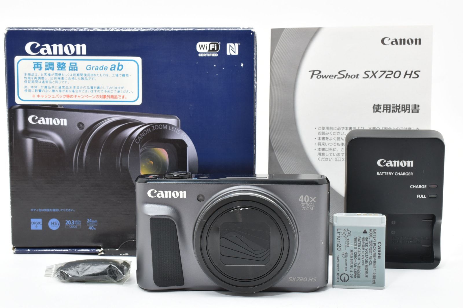 返品保証】☆実用品☆ キヤノン Canon デジタルカメラ PowerShot SX720