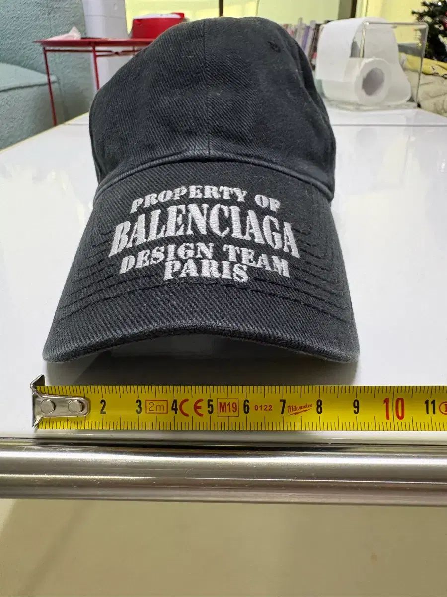 バレンシアガ Property キャップ ブラック