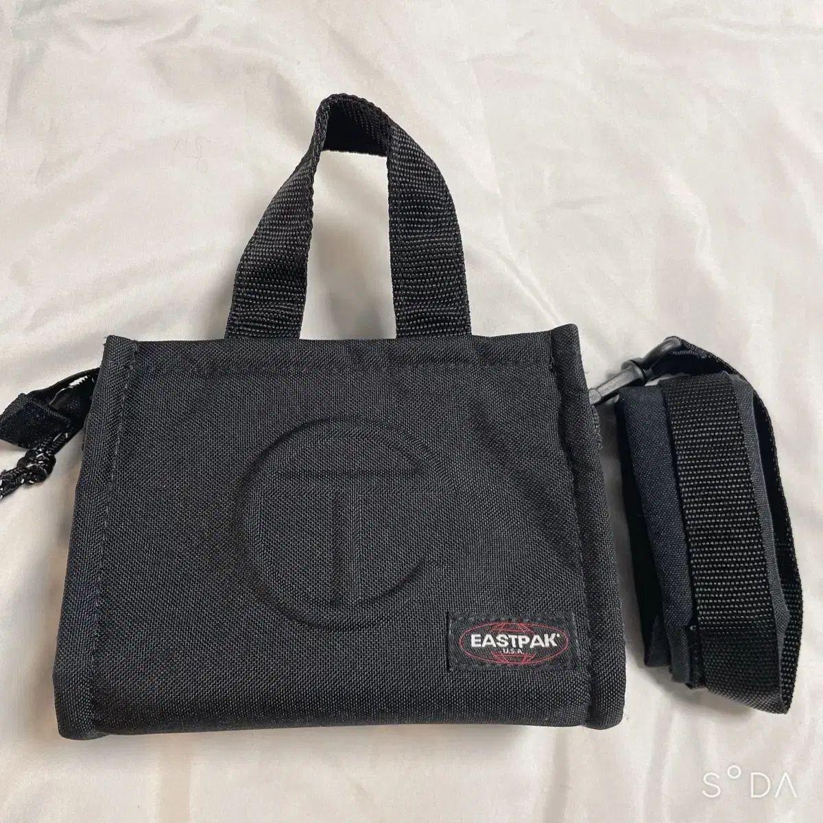 EASTPAK × Telfa ブラック ショッパーバッグ ミニ