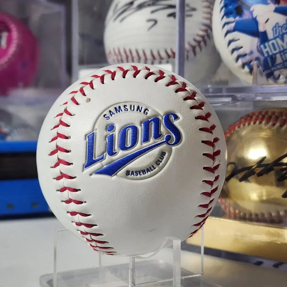 サムスン ライオンズ ディアジア ロゴボール サイン入りサインボール