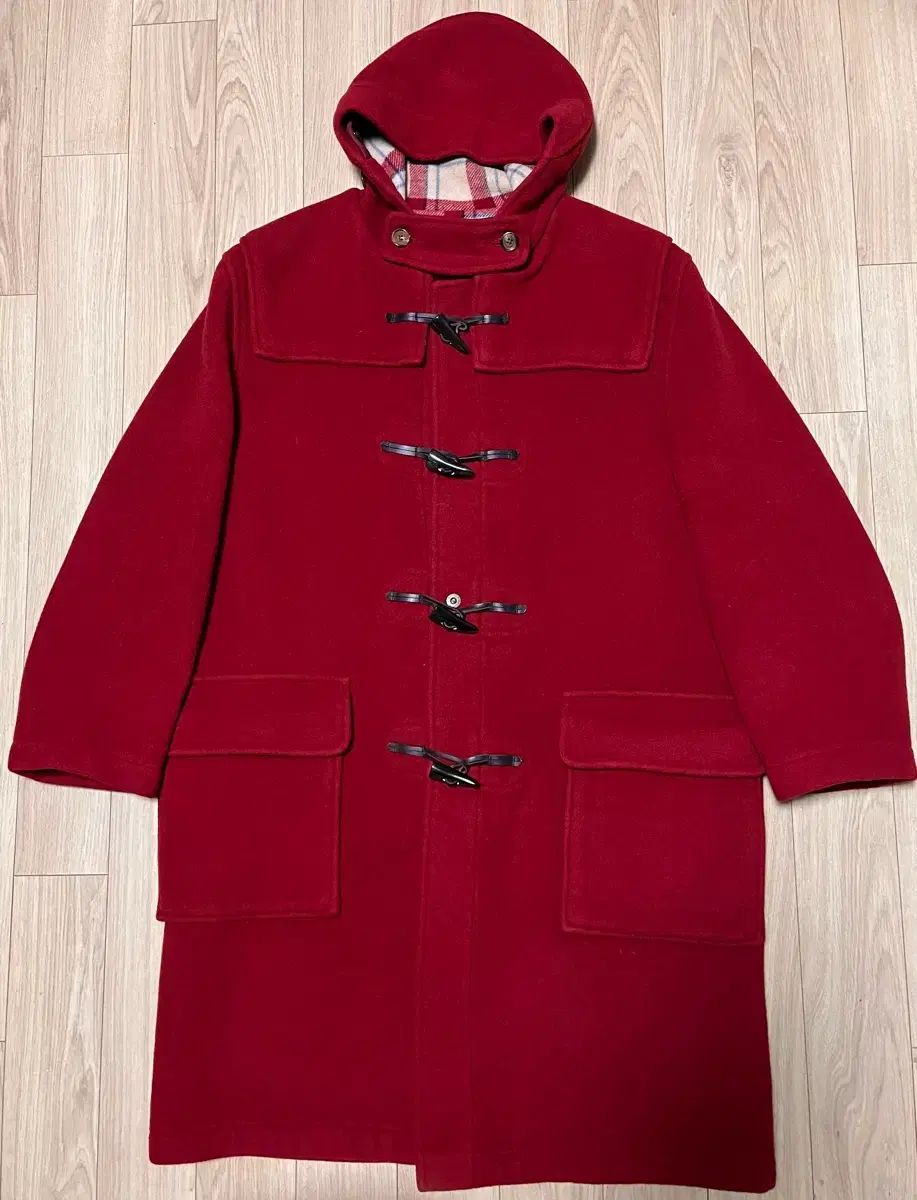 グローバーオール ダッフル コート FR 44 レッド