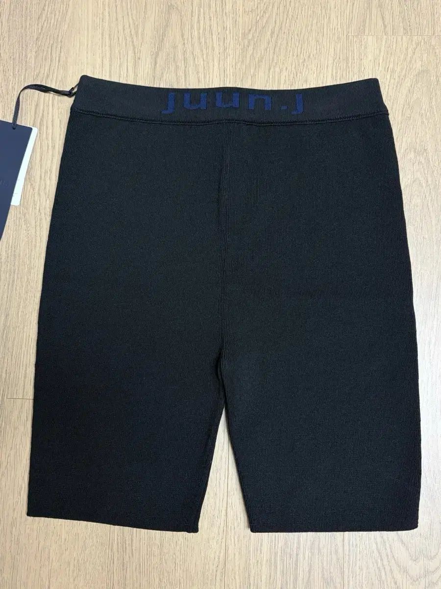 Juun.J ジュンジェイ ブラック ニット ハーフパンツ 38
