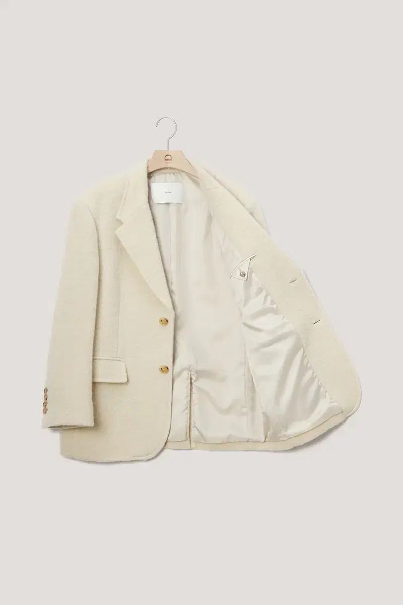  ダンスト アルパカ ブレーザー コート バター ベージュ ロングコート ジャケット アウター