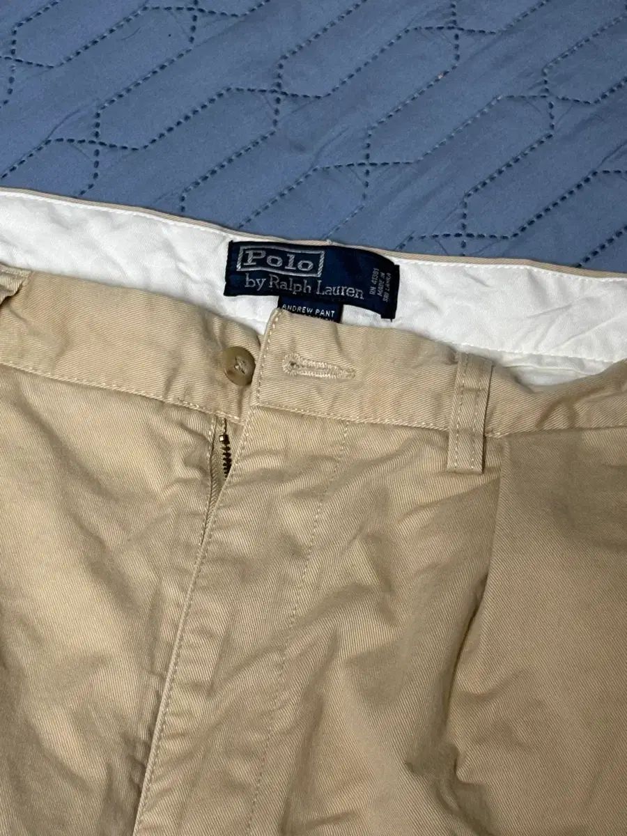 34 ポロ ラルフローレン アンドリュー トゥ プリーツ チノパンツ
