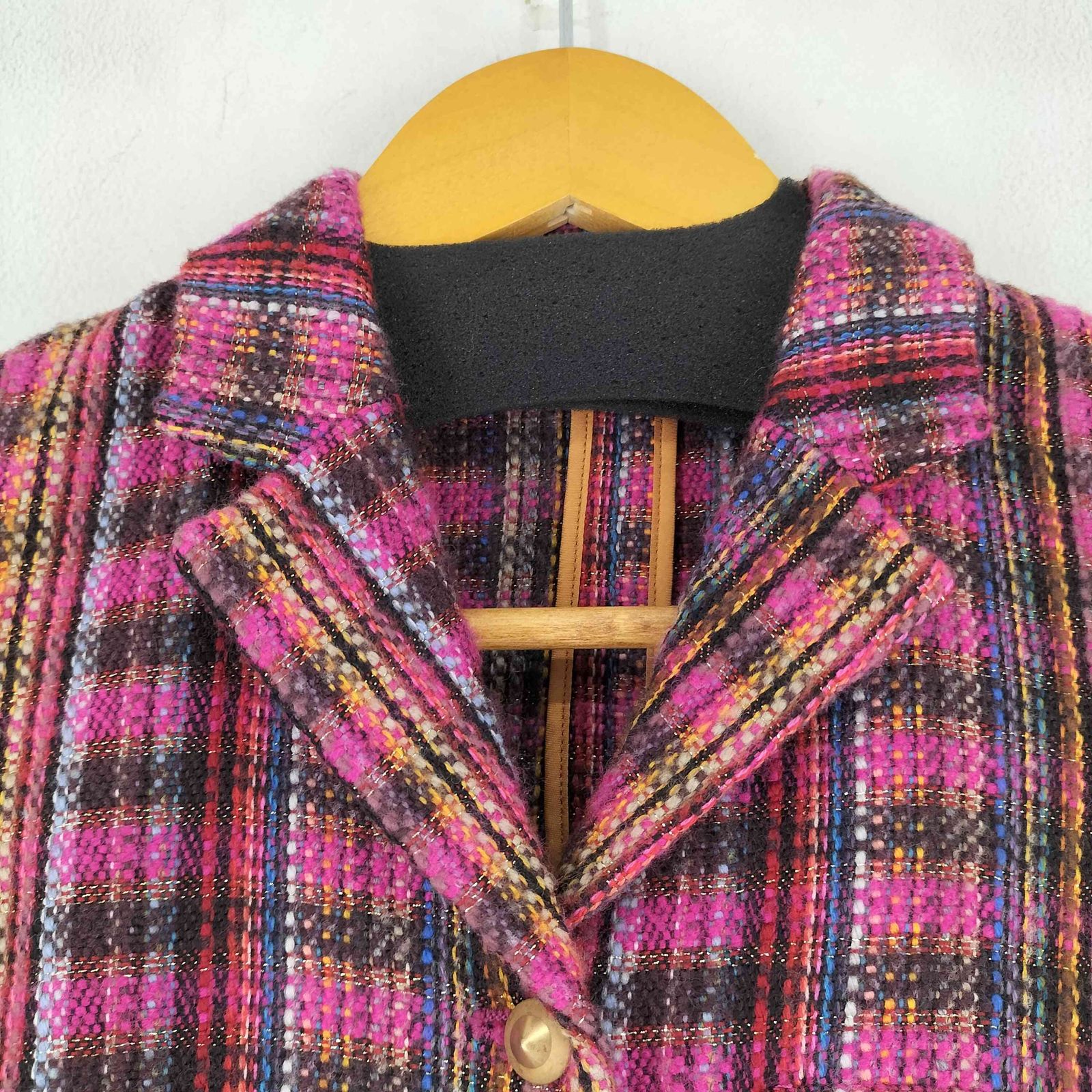 ETRO 多色 ツイード テーラードジャケット 新品未使用♡ エトロ ETRO ツイードマルチカラーテーラードジャケット レディース 40