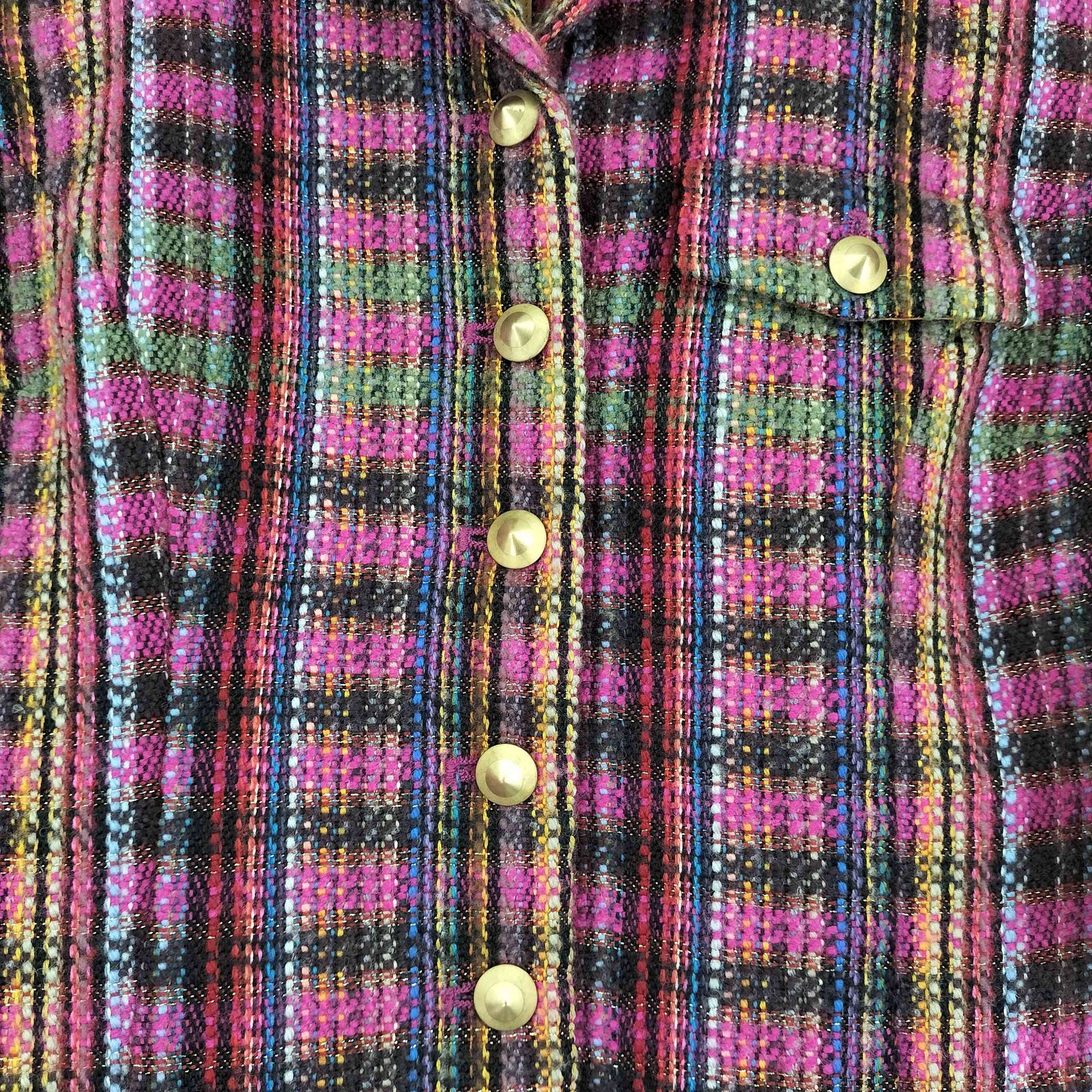 エトロ ETRO ツイードマルチカラーテーラードジャケット レディース 40