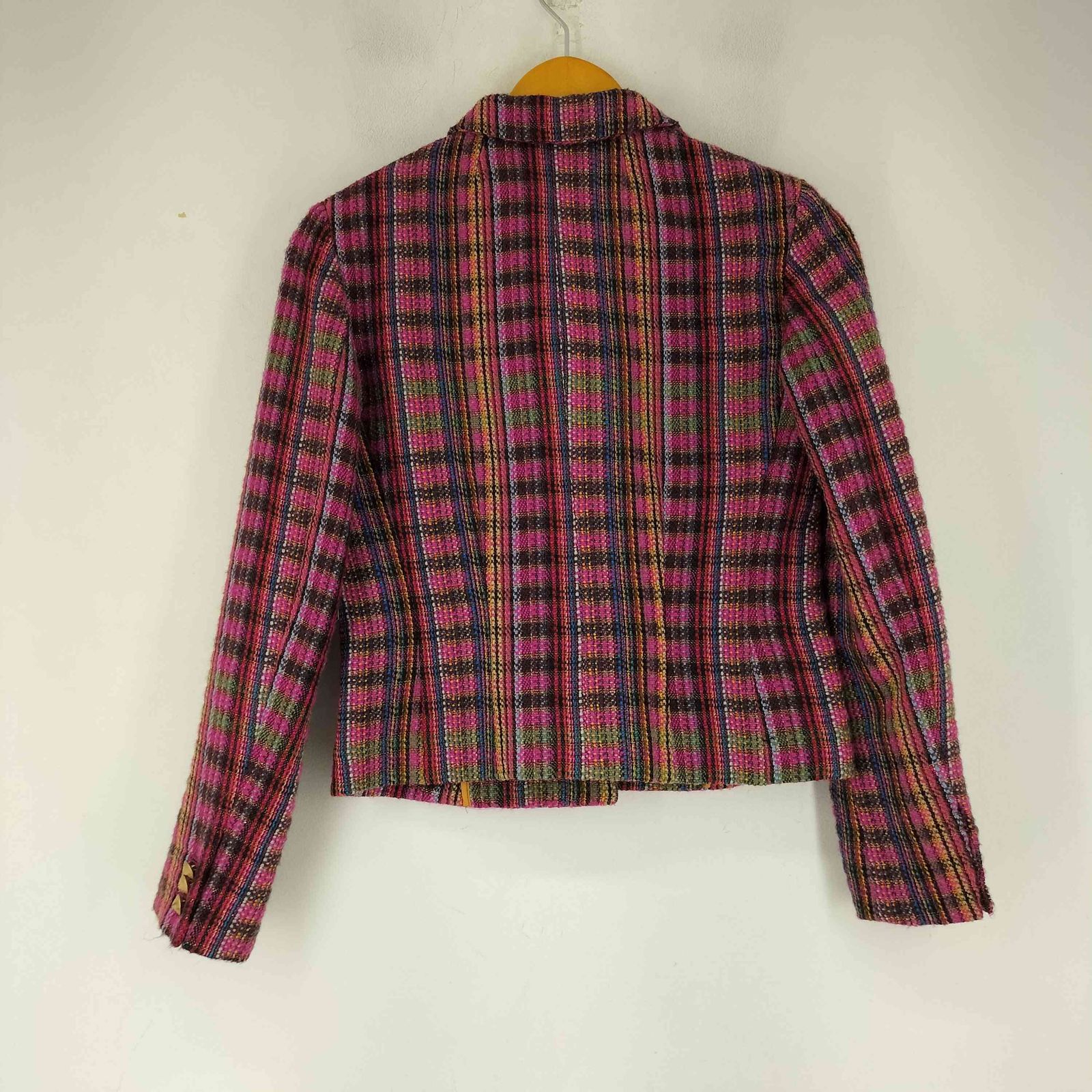 エトロ ETRO ツイードマルチカラーテーラードジャケット レディース 40