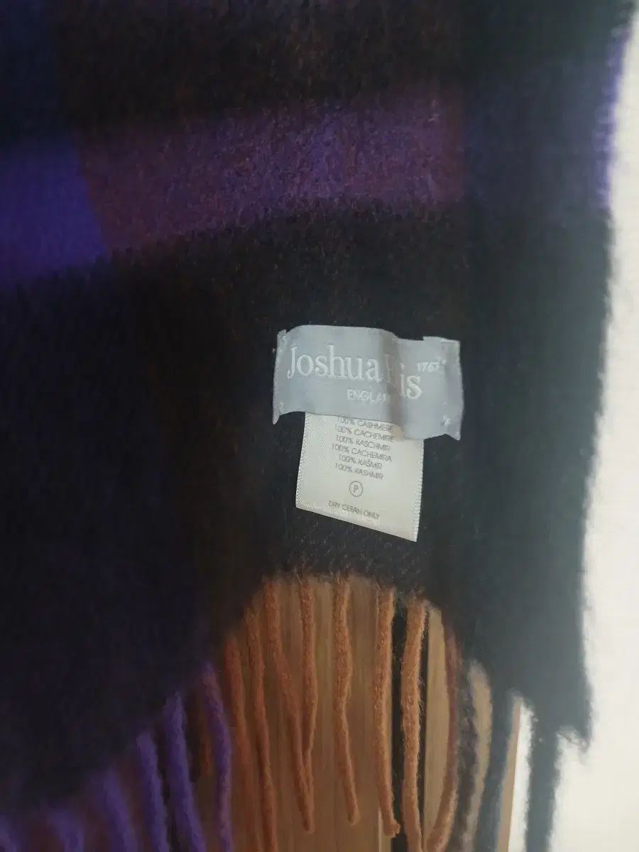 ジョシュア エリス カシミア マフラー