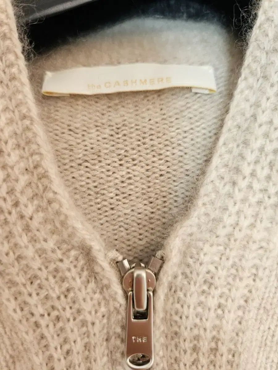 23 F W The HANDSOME CASHMERE ラウンジ カシミア フード ジップアップ ニット アウター