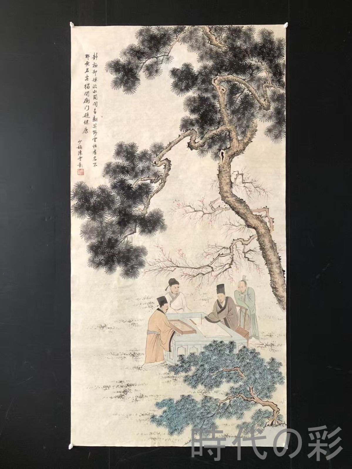 中国古美術 近代書画 江寒汀款 荷花花鳥画 宣紙 肉筆 純手描き 四尺竪幅 水墨画 画芯 書画 骨董 收藏品