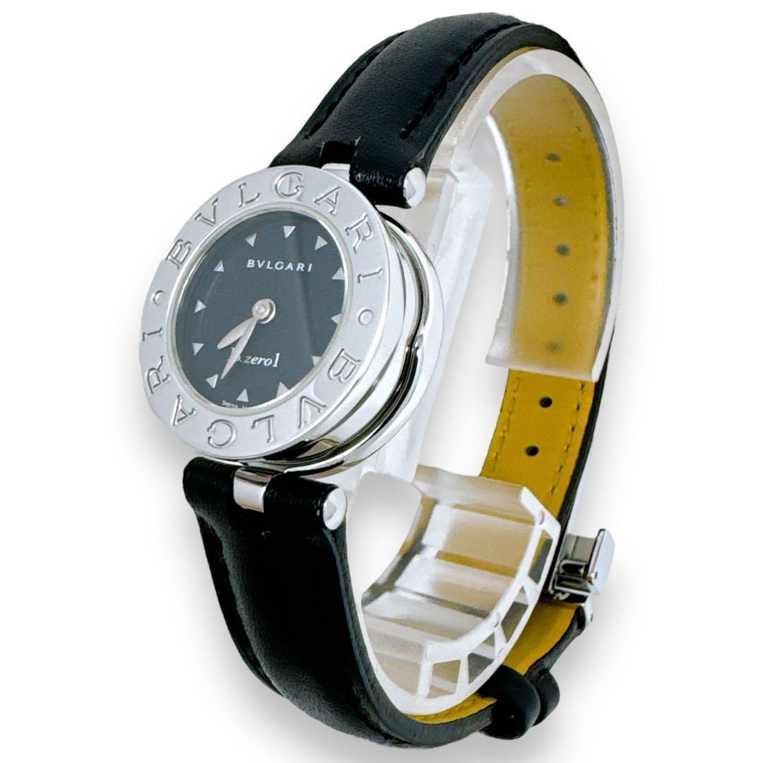 ブルガリ ビーゼロワン BZ22S レザーベルト ブラック レディース 時計