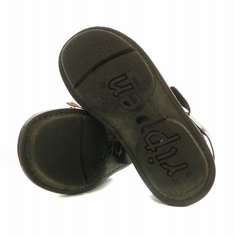 トリッペン trippen ボム BOMB ショートブーツ レザー ベルト 36 23cm