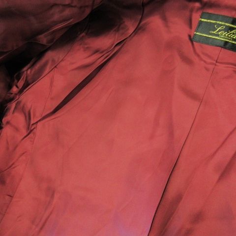 レリアン Leilian Pコート ピーコート ダブル ミドル丈 カシミヤ