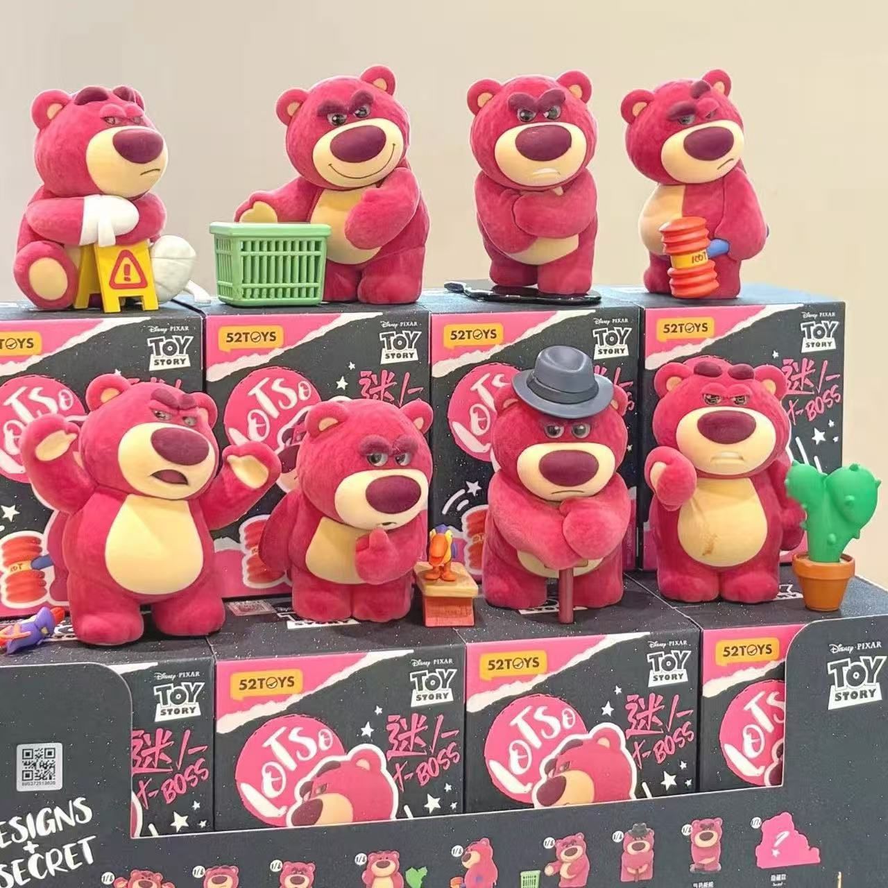 52 TOYS ディズニー ロッツォ チャーミングボス シリーズ フィギュア ブラインドボックスセット1 BOX 8ピース入り プレゼント