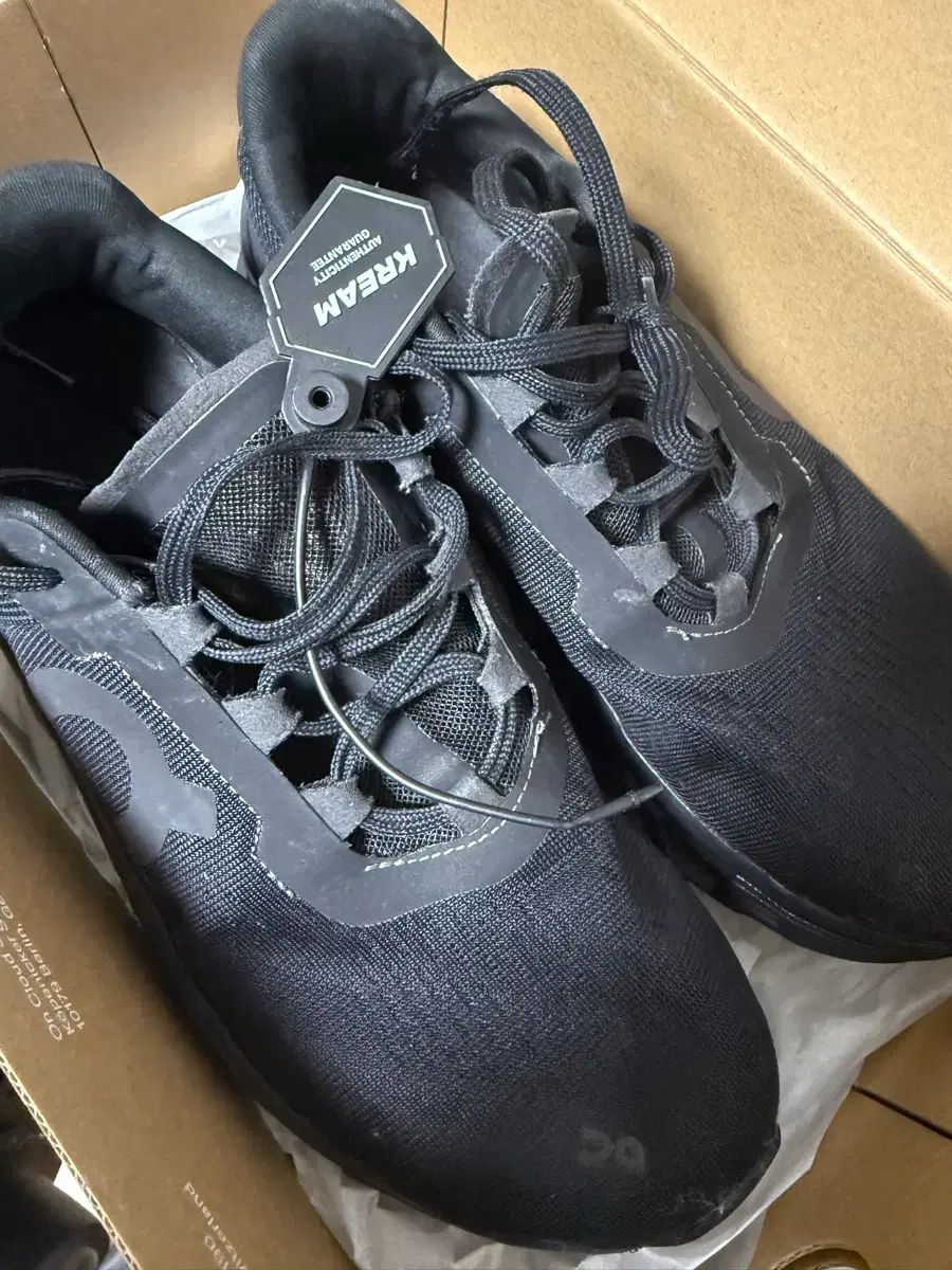 オン ランニング クラウドモンスター オール ブラック 255