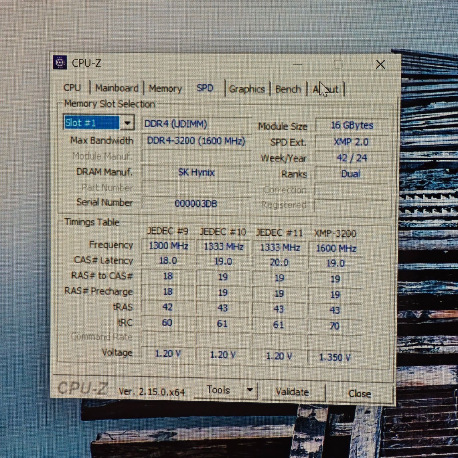 デスクトップPC用メモリ