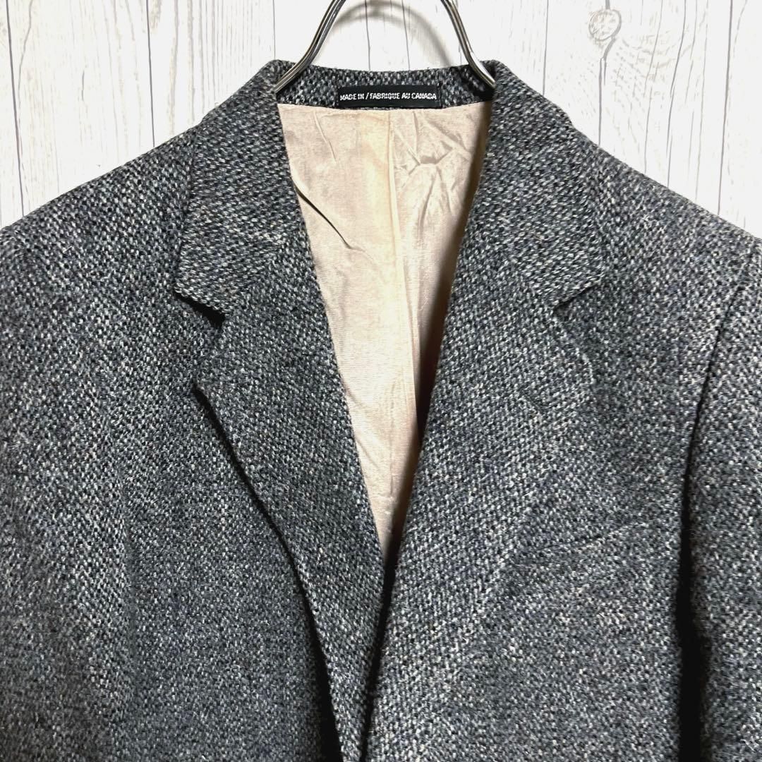 Harris Tweed ハリスツイード テーラードジャケット グレー系 管理番号