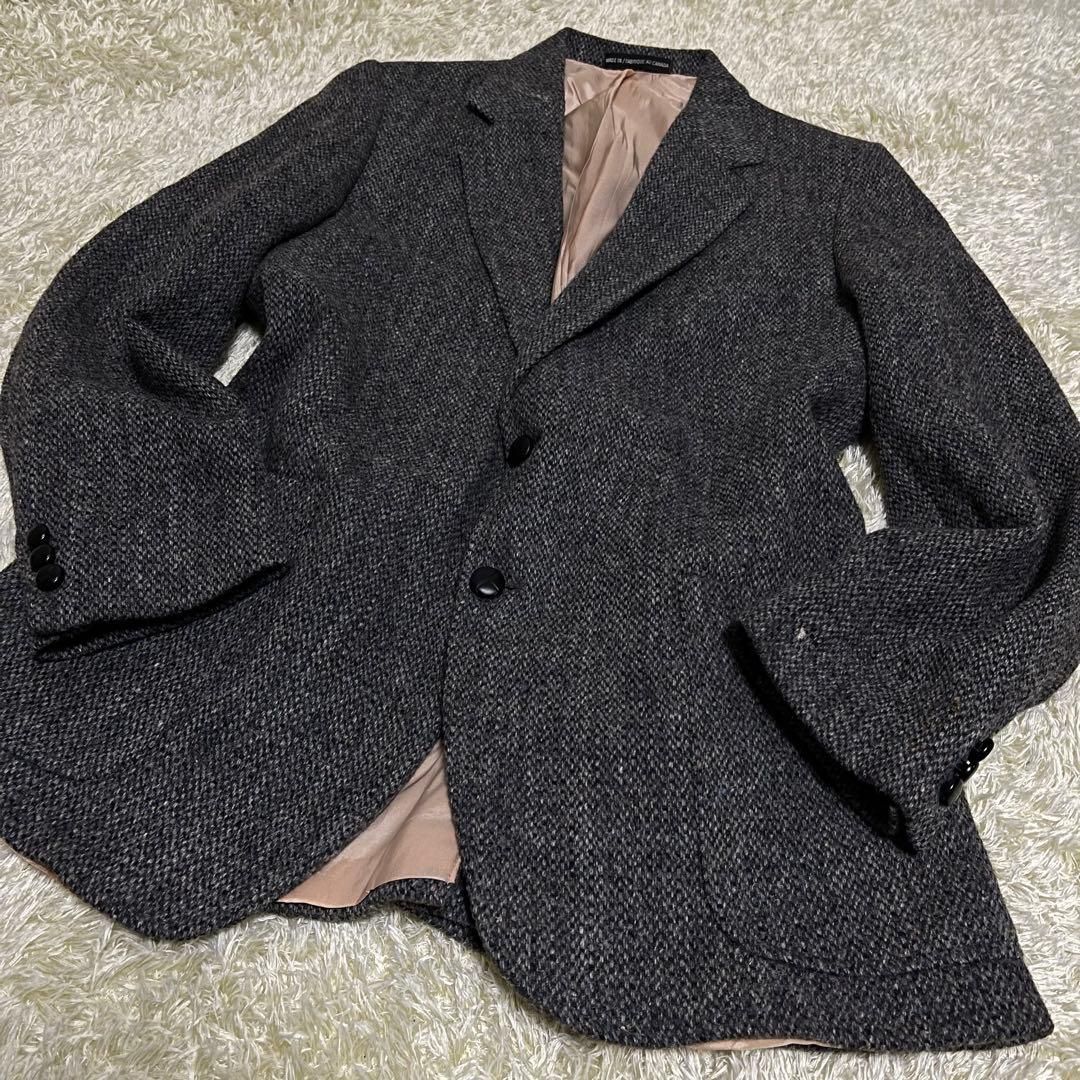 Harris Tweed ハリスツイード テーラードジャケット グレー系 管理番号