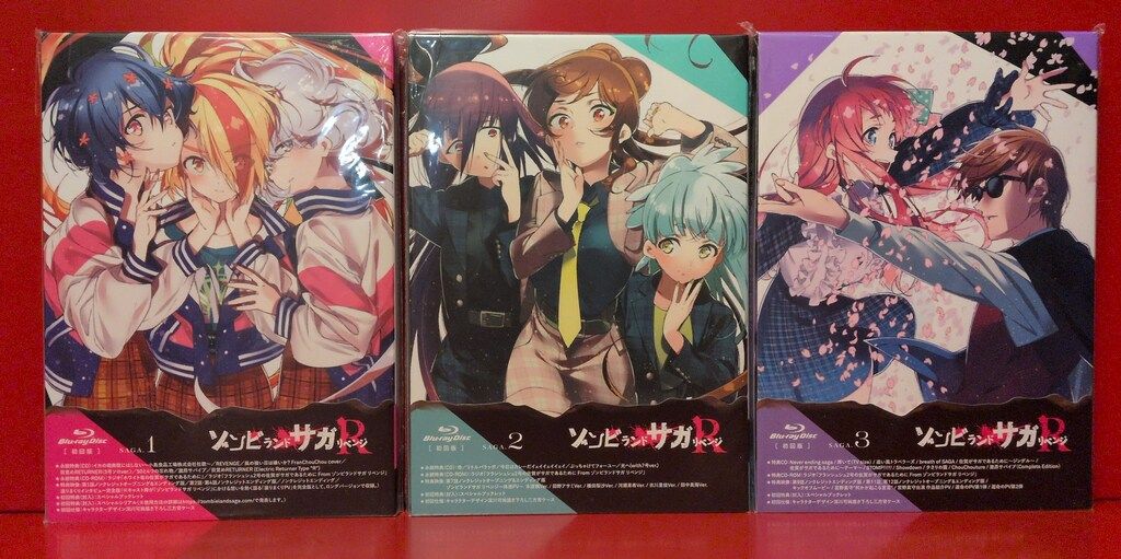 アニメBlu-ray 初回)ゾンビランドサガ リベンジ 全3巻 セット - メルカリ