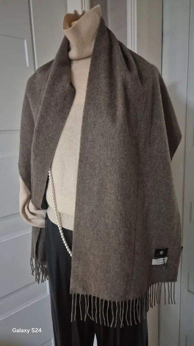 メトロシティ カシミア100％ マフラー