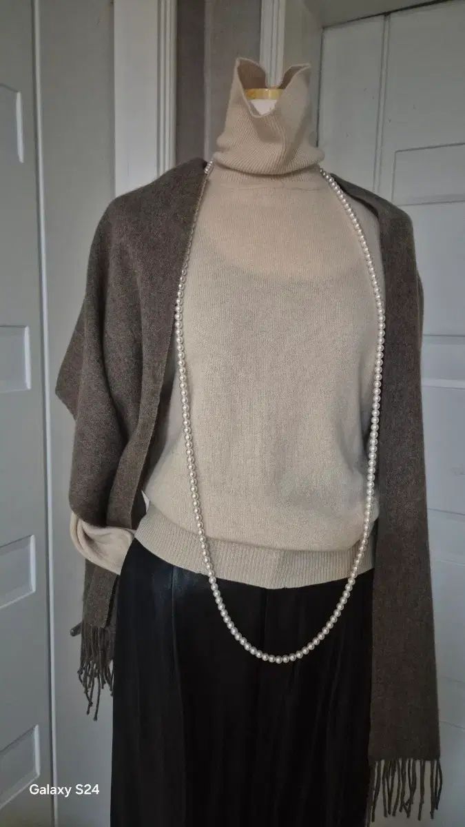  メトロシティ カシミア100％ マフラー マフラー 小物