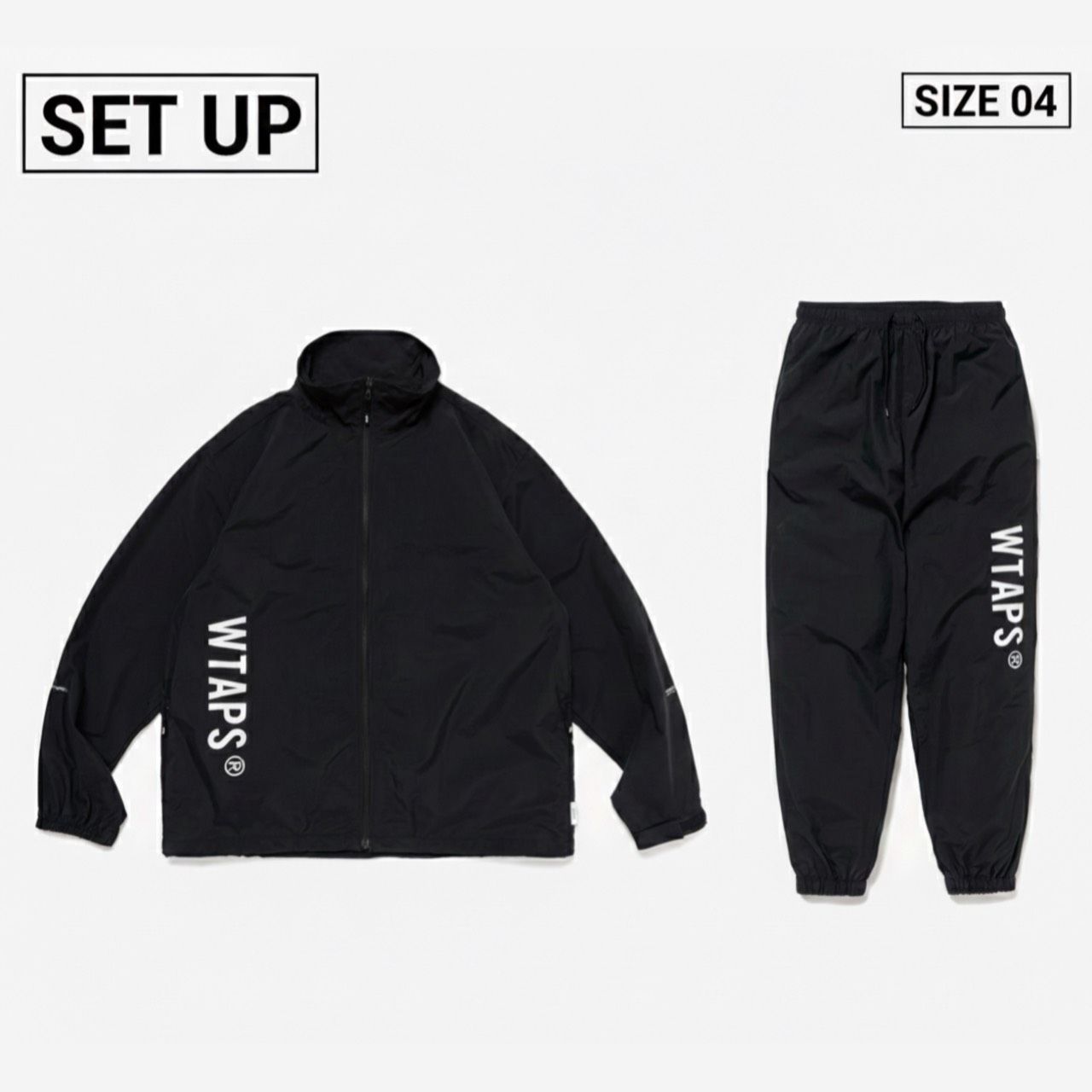 キ*ー様 WTAPS TRACK JACKET SPST2001 BLACK Lセット WTAPS TRACK