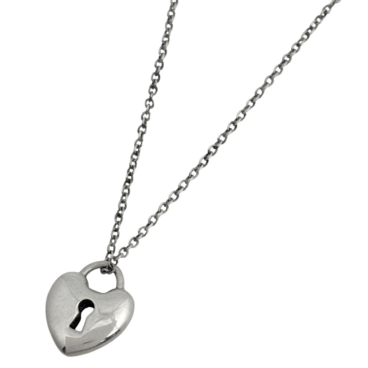 ティファニー TIFFANY&Co. 配送 ハートロック ネックレス シルバー925