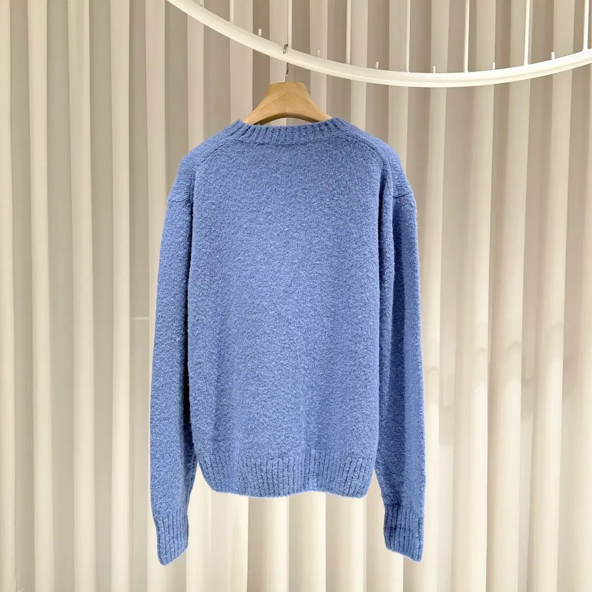 トムフォード 厚手ニット M ブルー アウトレット】STONE ISLAND