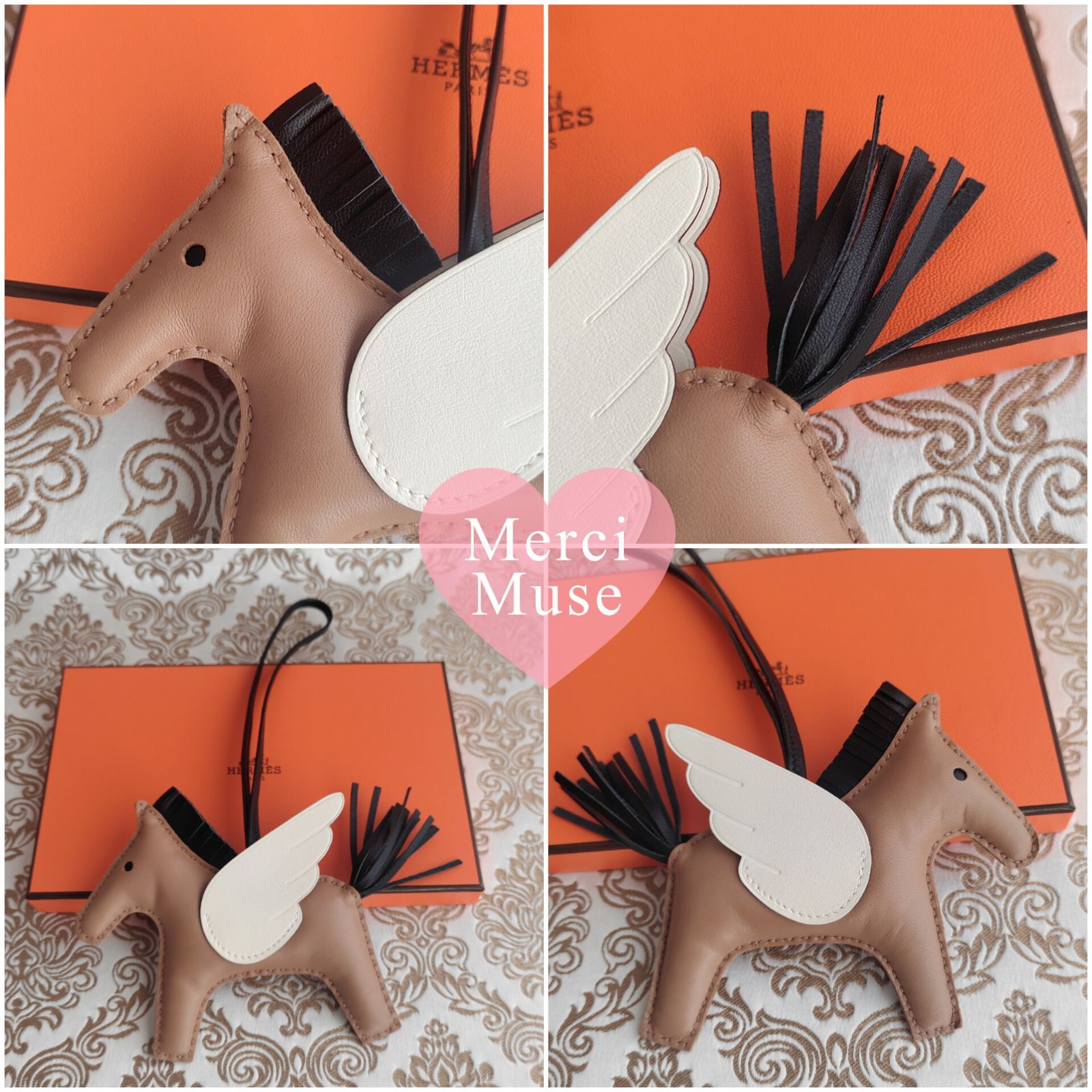 ❤お得なお品❤ペガサスMM チャイxナタxブラック エルメス U刻印