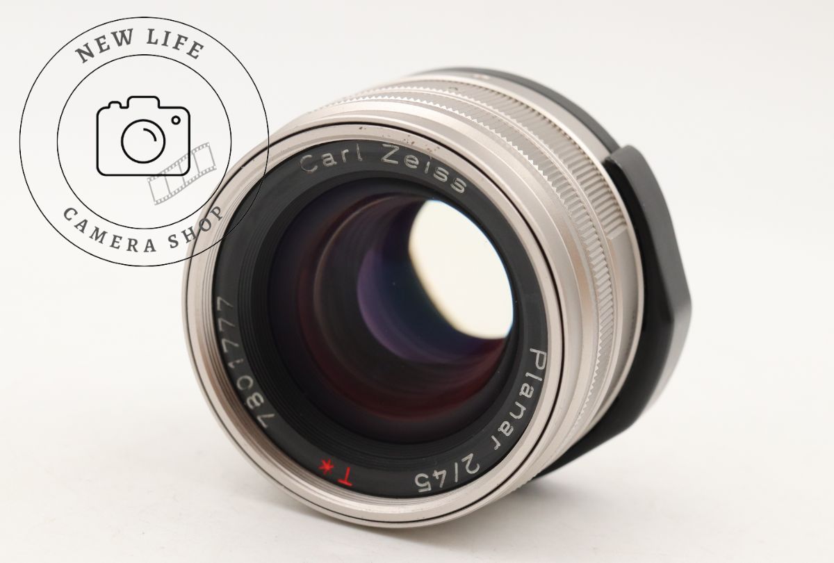 美品☆コンタックス CONTAX Carl Zeiss Planar 45mm F2 T* Gマウント