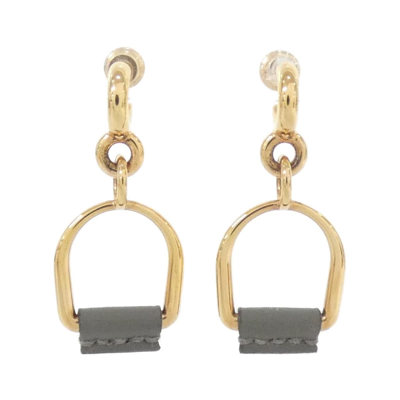 エルメス エリタージュ エケストル エトリエ PM 081159CD ピアス