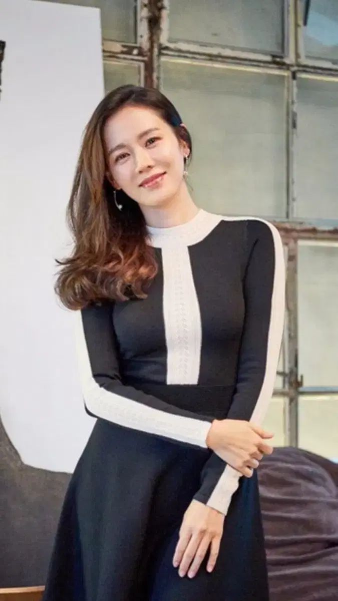 SANDROサンドロ ニットワンピース ドライ完了