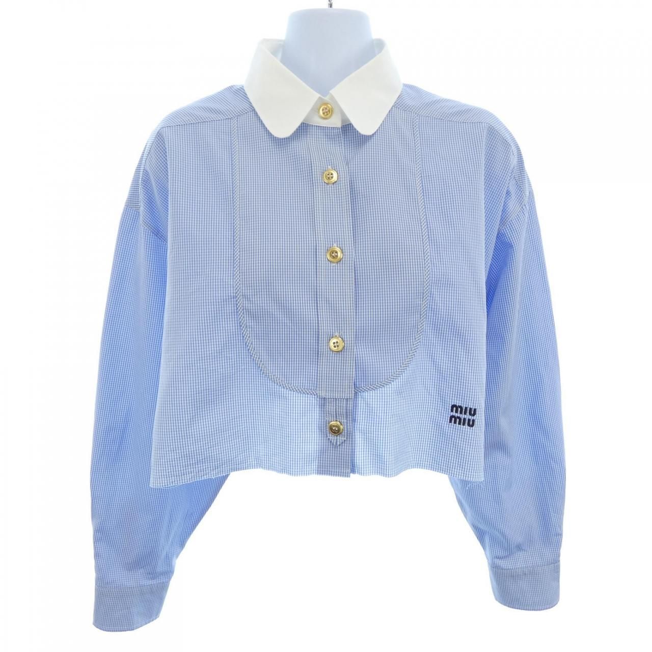 ミュウミュウ MIU MK 1673 10 BU シャツ