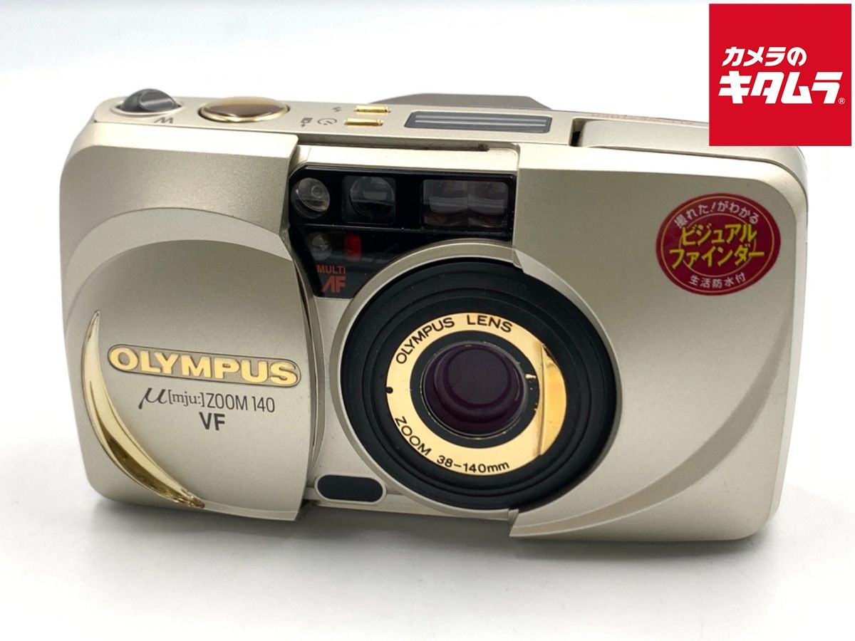 【中古ジャンク品】OLYMPUS μZOOM140 VF フィルムカメラ 中古】 【良品】 オリンパス μZOOM140 VF （ミューズームM140VF / μ