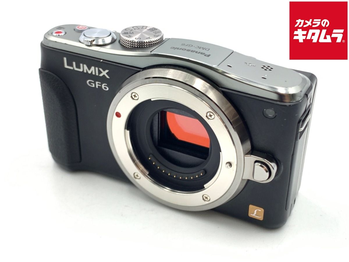 並品 パナソニック LUMIX DMC GF 6 K ボディ ブラック