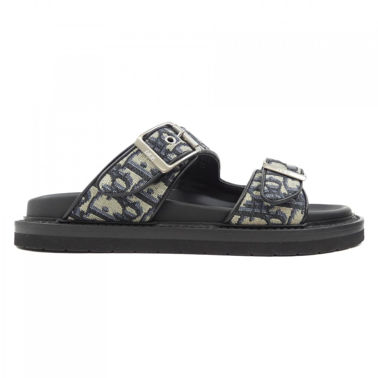 ディオール DIOR AQUA オブリーク ジャカード サンダル